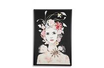Coco Maison COCO MAISON wanddecoratie Dior Flower schilderij 120x180cm